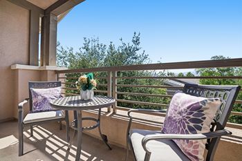 Oversized balconies and patios*