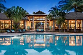 Ewa Beach apartment for rent - Pool Twilight