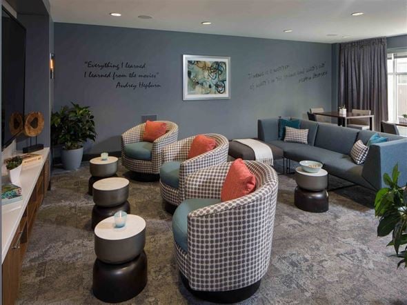 Anaheim apartment for rent - theater room