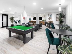 Los Angeles apartment for rent - Clubhouse with Pool Table