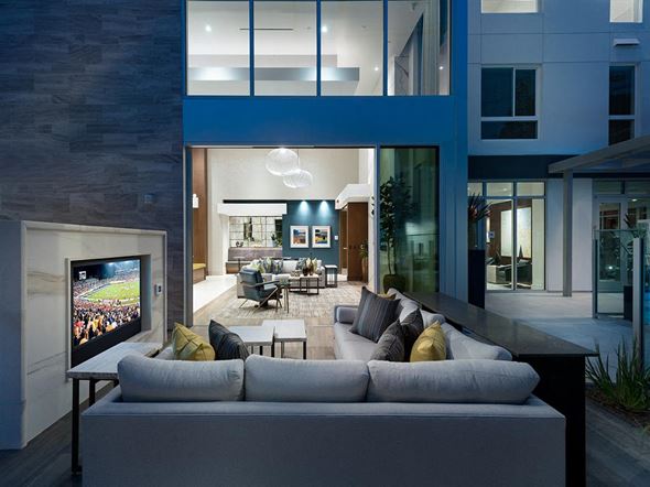 Los Angeles apartment for rent - Outdoor seating  at Kinley West LA, Los Angeles, CA