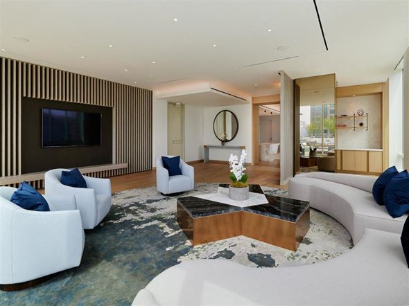 Los Angeles apartment for rent - living room