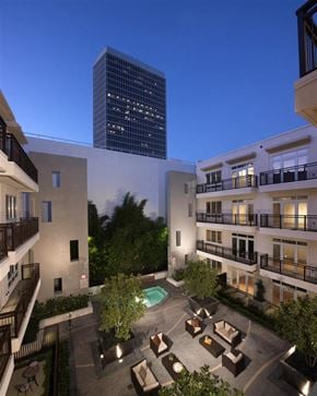 Los Angeles apartment for rent - Outside view at mResidences Miracle Mile, Los Angeles, CA, 90036