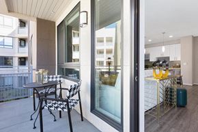 San Jose apartment for rent - patio