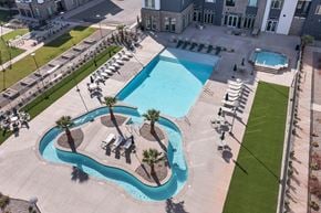 Washington apartment for rent - Aerial View of a Swimming Pool at Aspire Apartment Homes, Utah