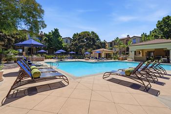 Two resort-style pools with spas