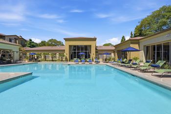 Two resort-style pools with spas