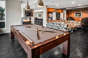 San Diego apartment for rent - Pool Table in Clubhouse at AV8 Apartments in San Diego, CA