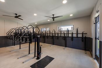 Bicycle parking rack