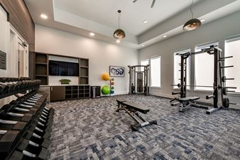 Spacious gym