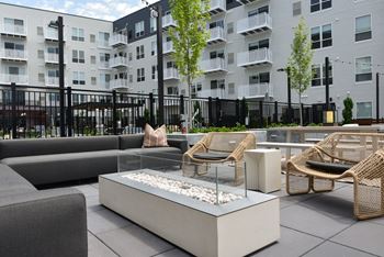 Community fire pit - building i & ii