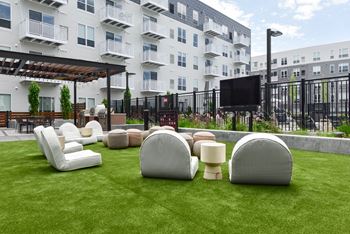 Pet-friendly amenity lawn - building ii