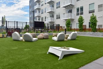 Pet-friendly amenity lawn - building ii