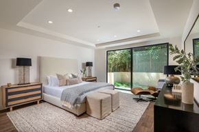 Los Angeles apartment for rent - one bed primary bedroom with sliding door