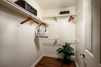 Spacious closets*