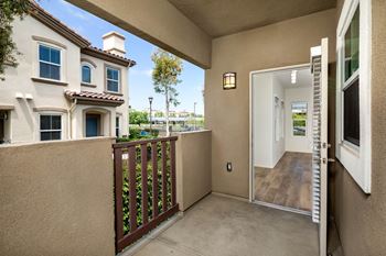 *Private patio or balcony