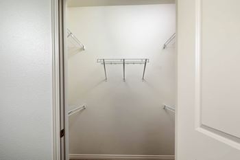 Spacious closets