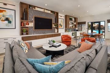Vista apartment for rent - a living room with a couch and a television