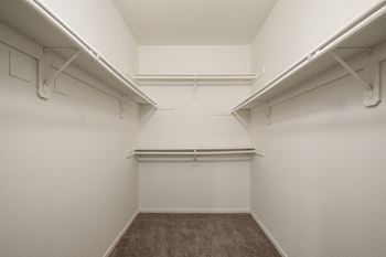 Spacious closet