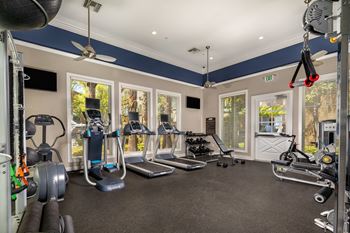 High-tech fitness center