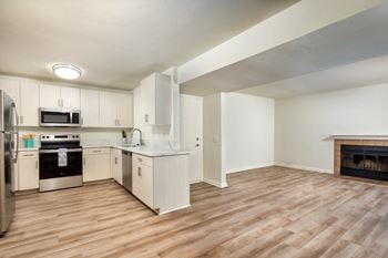 Stylish wood-style flooring*