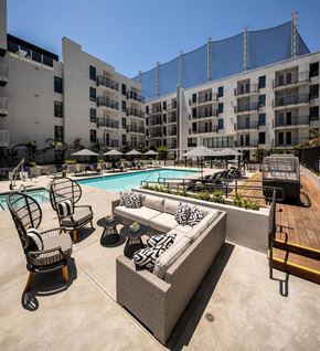 Los Angeles apartment for rent - Pool Area