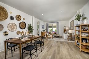 Lancaster apartment for rent - A dining room with a wooden table and chairs.