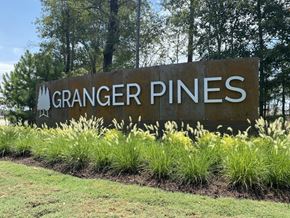 Conroe apartment for rent - A sign that says Granger Pines at The Village at Granger Pines, Conroe