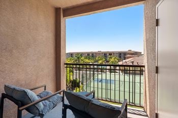 Private patios & balconies