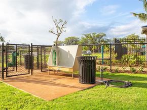 Kapolei apartment for rent - a hot tub in a park next to a trash can