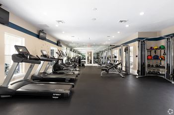 Fully-equipped fitness center