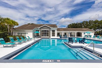 Resort-style swimming pool & spacious deck