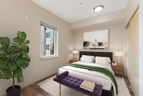 Portland apartment for rent - model bedroom