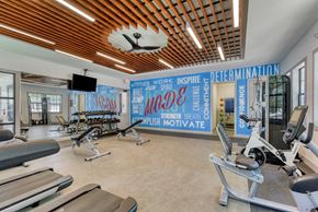 San Antonio apartment for rent - a gym with treadmills and other exercise equipment