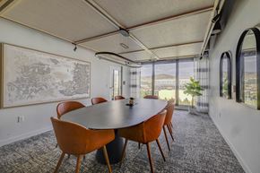 Salt Lake City apartment for rent - a meeting room with a large table and chairs
