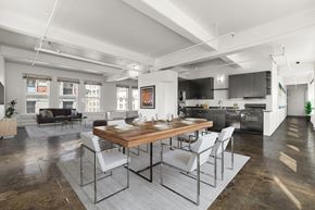 Los Angeles apartment for rent - Open Kitchen and Living Room with Dining Areaat San Fernando Building, LA, 90013