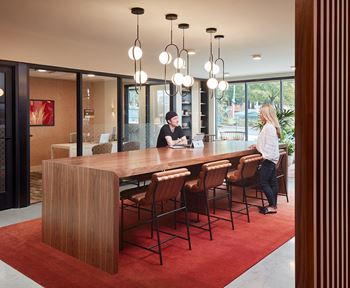 Co-working lobbies