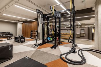 Two fully-equipped fitness centers