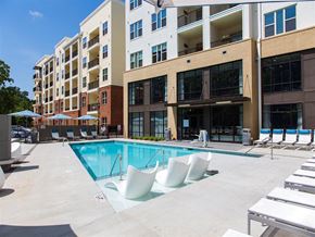 Charlotte apartment for rent - the pool at the apartments for rent