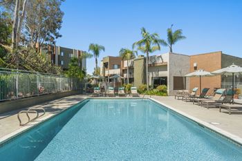 Resort-style swimming pool