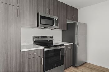 Stainless-steel appliance package