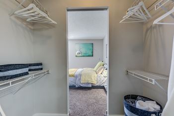 Spacious closets