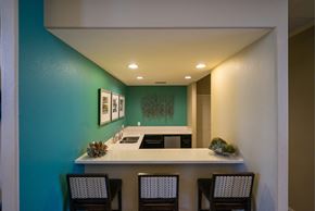 Flagstaff apartment for rent - A Kitchen With a White Counter Top at The Summit at Flagstaff, Flagstaff