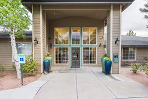 Flagstaff apartment for rent - A Building With a Large Glass Door at The Summit at Flagstaff, Arizona, 86004