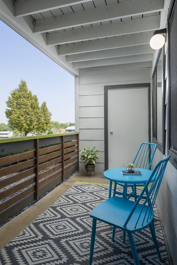 Balcony and patio