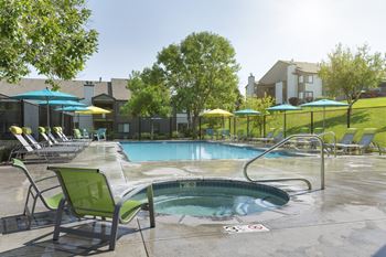 Hot tub and pool