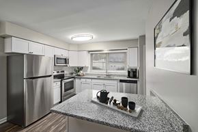 Chapel Hill apartment for rent - the enclave at homecoming terra vista kitchen