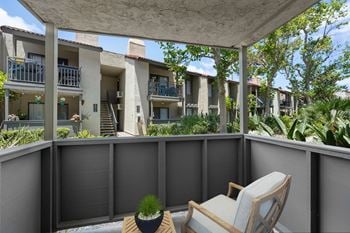 Spacious private patio or balcony*
