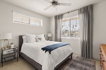 Spacious bedrooms for added comfort
