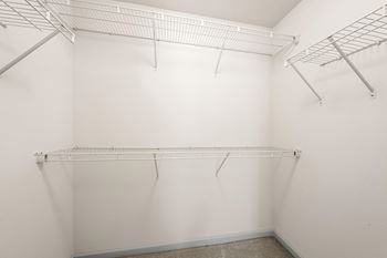 Oversized closets